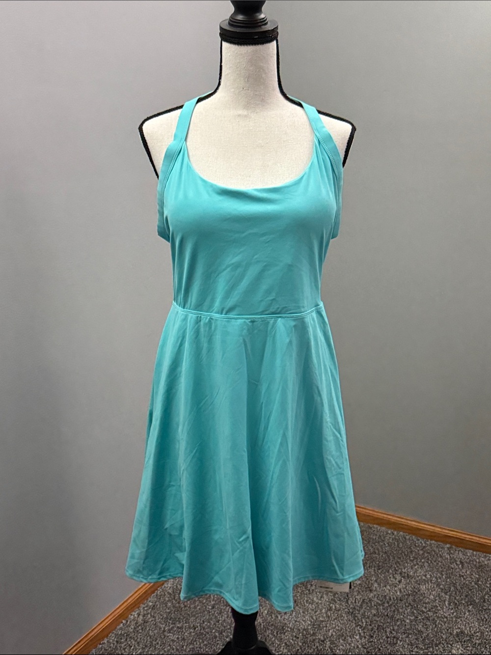 HALARA Aqua Tank Swing Dress